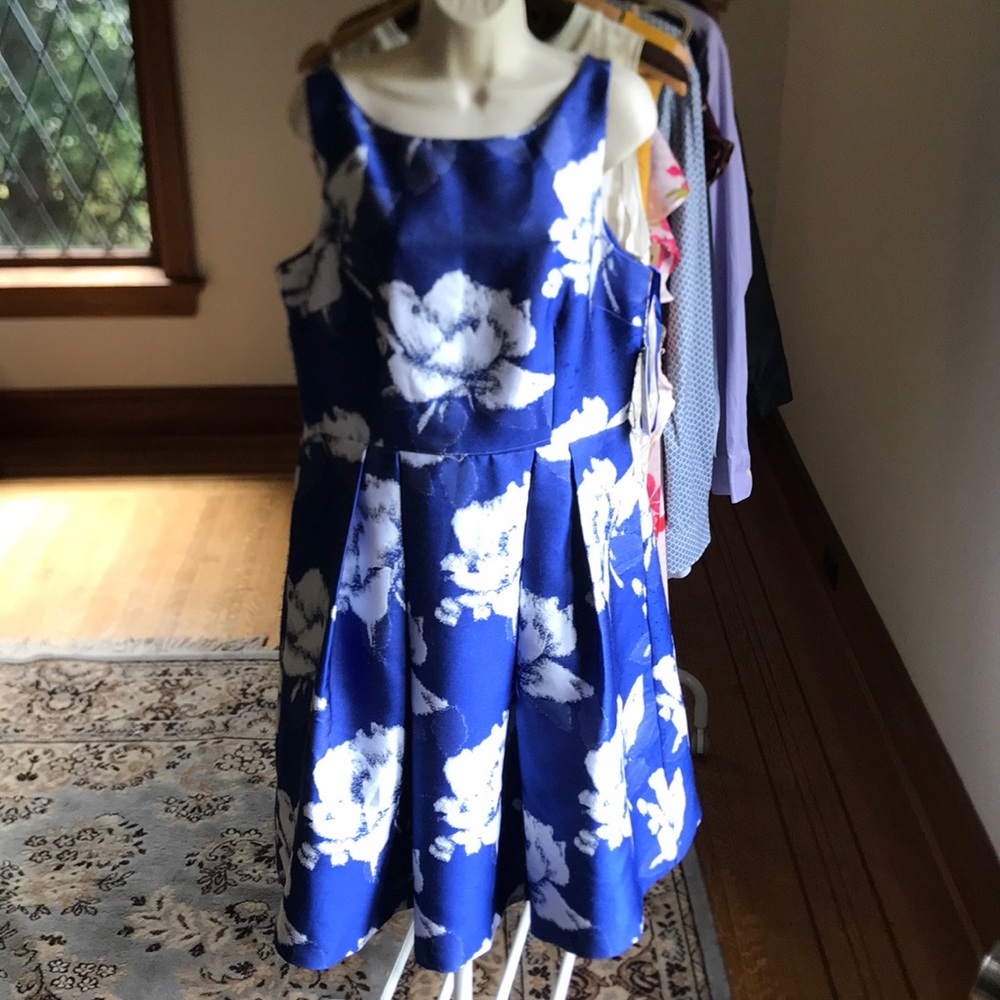 Eliza J dress mad men style